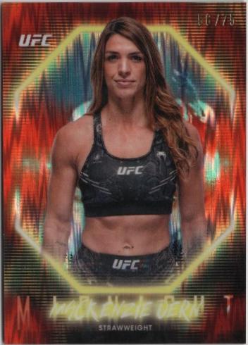 Mackenzie Dern 2025 Topps Midnight UFC Base #58 Dusk