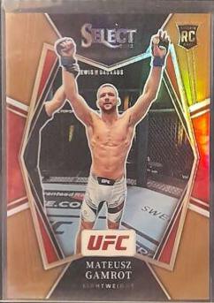 Mateusz Gamrot 2022 Panini Select UFC Premier Level #160 Bronze
