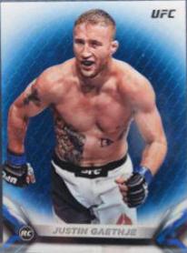 Justin Gaethje 2018 Topps UFC Knockout Base #3 Blue