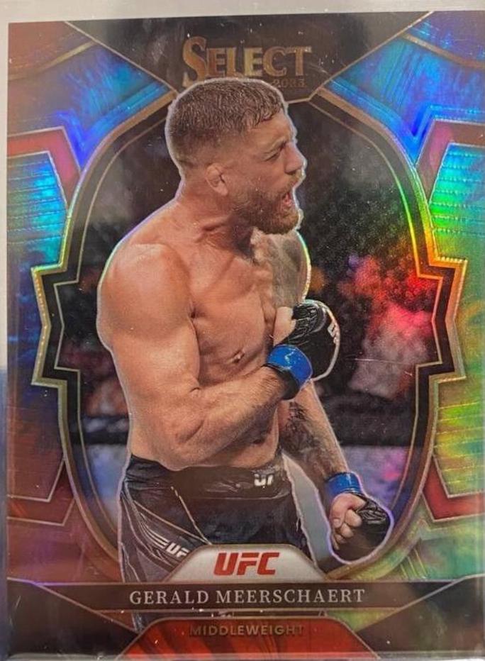 Gerald Meerschaert 2023 Panini Select UFC Concourse #34 Tie Dye