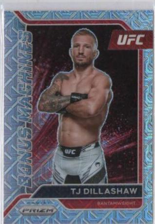 TJ Dillashaw 2022 Panini Prizm UFC Bonus Machines #24 Mojo