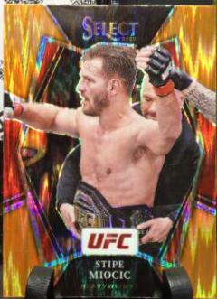 Stipe Miocic 2022 Panini Select UFC Premier Level #181 Orange