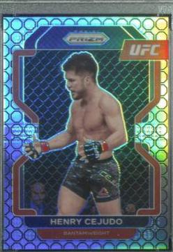 Henry Cejudo 2022 Panini Prizm UFC Base #105 Octagon