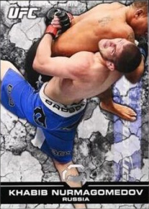 Khabib Nurmagomedov 2013 Topps UFC Bloodlines Base #42 Platinum