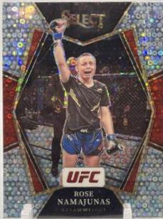 Rose Namajunas 2022 Panini Select UFC Premier Level #173 Disco