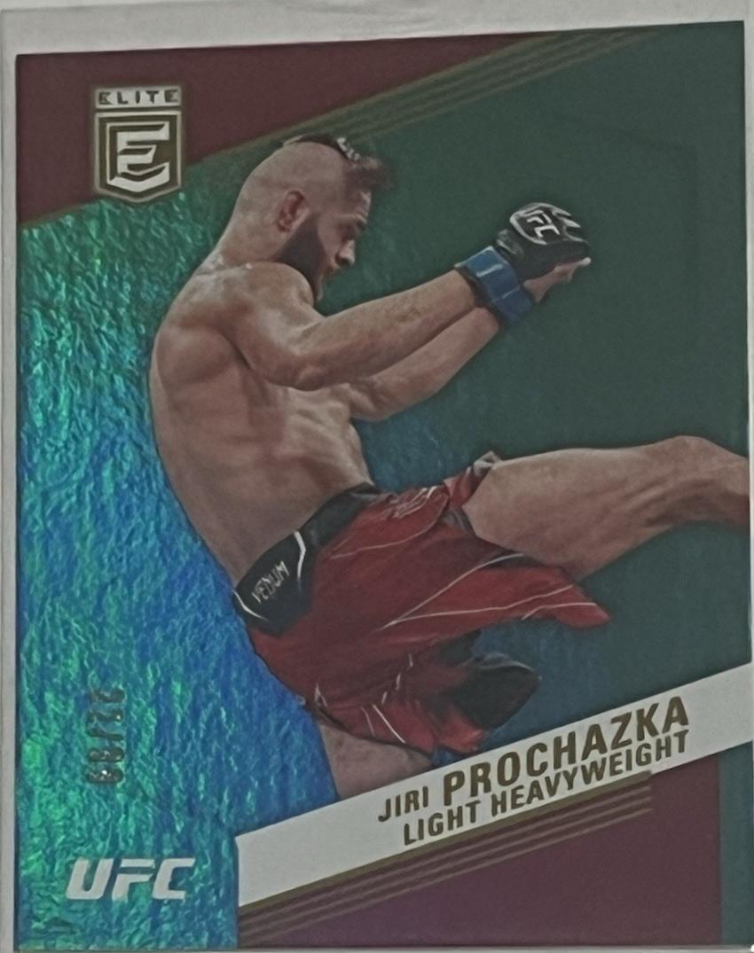 Jiri Prochazka 2023 Panini Chronicles UFC Base Elite #255 Green