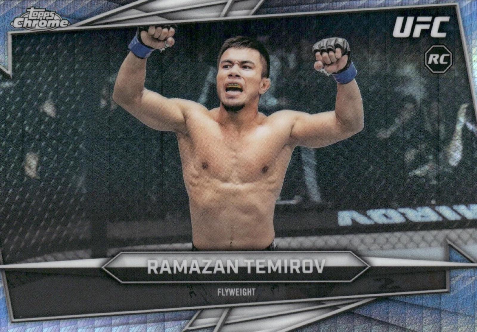 Ramazan Temirov 2026 Topps Chrome UFC Base #77 Prism Refractor