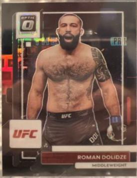 Roman Dolidze 2023 Panini Donruss Optic UFC Base #4 Black Pandora