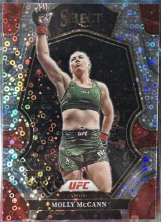 Molly McCann 2023 Panini Select UFC Octagonside #205 Disco