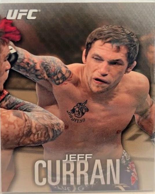 Jeff Curran 2012 Topps UFC Knockout Base #37 Gold