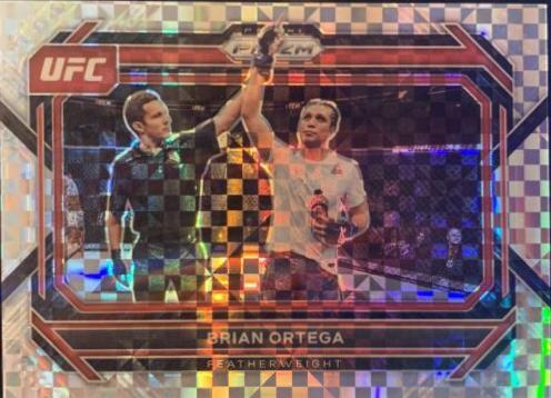 Brian Ortega 2023 Panini Prizm UFC Base #48 Lucky Envelopes