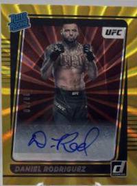 Daniel Rodriguez 2022 Panini Donruss UFC Rated Rookies Signatures #203 Gold