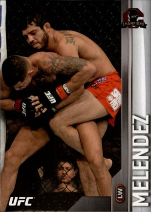 Gilbert Melendez 2015 Topps UFC Champions Base #141 Silver