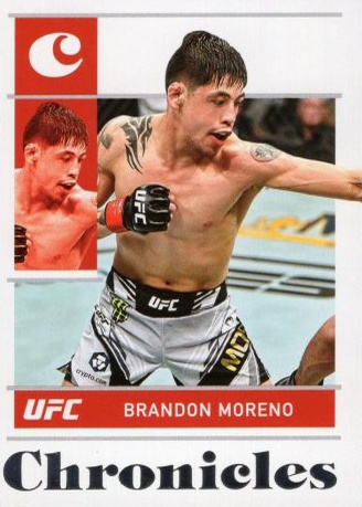 Brandon Moreno 2022 Panini Chronicles UFC Base Chronicles #69 Platinum