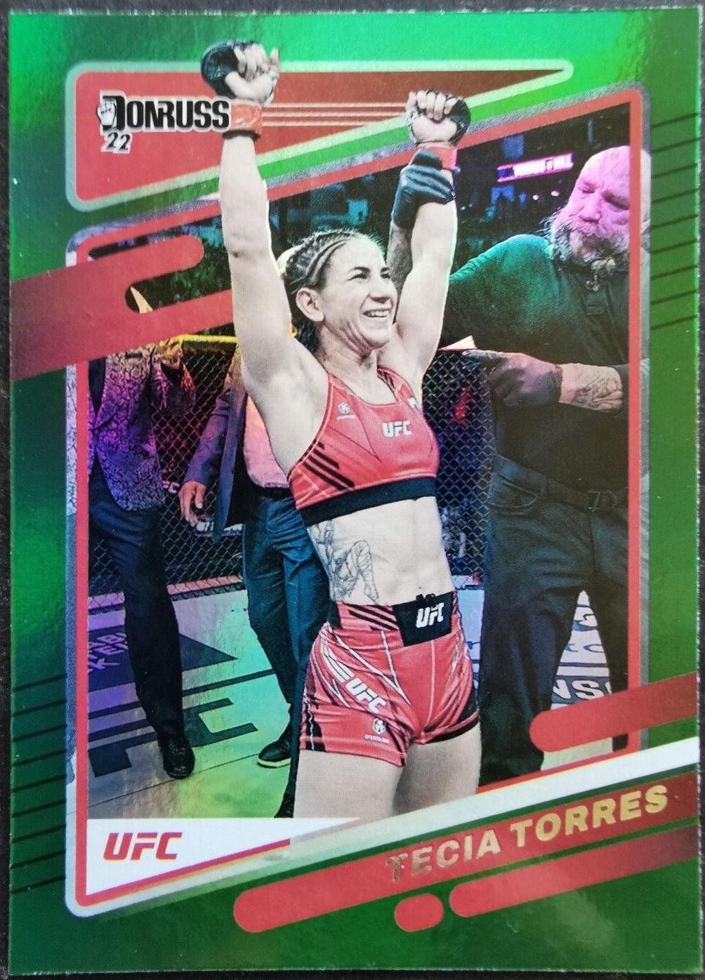 Tecia Pennington 2022 Panini Donruss UFC Base #108 Green