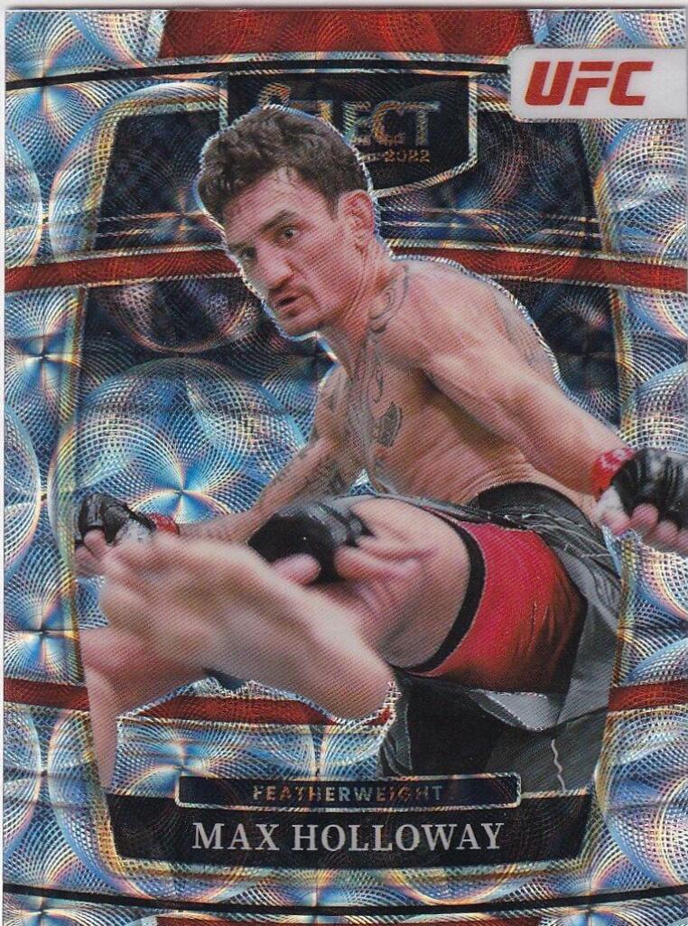Max Holloway 2022 Panini Select UFC Concourse #65 Scope