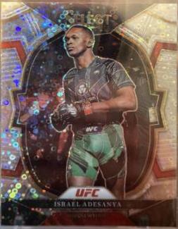 Israel Adesanya 2023 Panini Select UFC Concourse #6 Disco