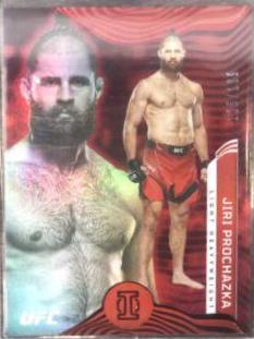 Jiri Prochazka 2022 Panini Chronicles UFC Base Illusions #263 Red