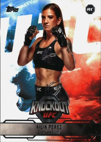 Ailin Perez 2025 Topps Knockout UFC Base #14 Sepia