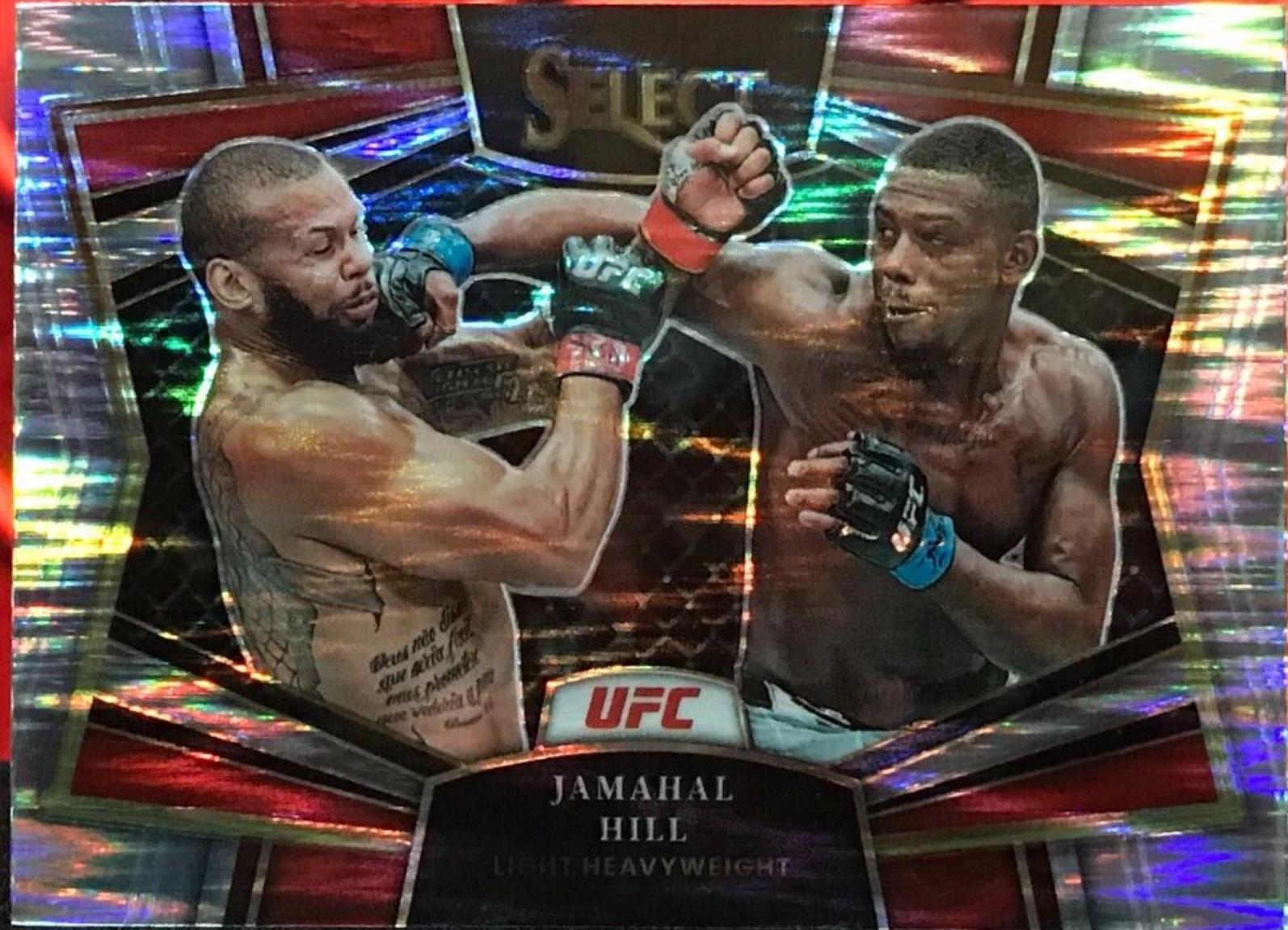 Jamahal Hill 2023 Panini Select UFC Snapshots #21 Flash