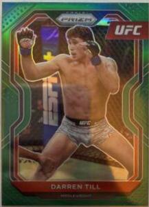 Darren Till 2021 Panini Prizm UFC Base #80 Green