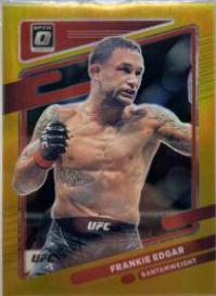 Frankie Edgar 2022 Panini Donruss Optic UFC Base #19 Gold