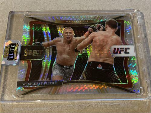 Georges St-Pierre 2021 Panini Select UFC Premier Level #135 Lucky Envelopes