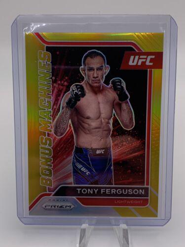 Tony Ferguson 2022 Panini Prizm UFC Bonus Machines #17 Gold