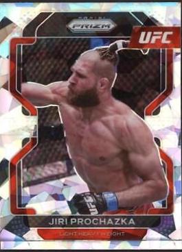 Jiri Prochazka 2022 Panini Prizm UFC Base #185 Ice