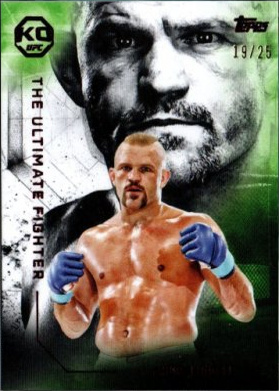 Chuck Liddell 2025 Topps Knockout UFC The Ultimate Fighter #UF-12 Emerald