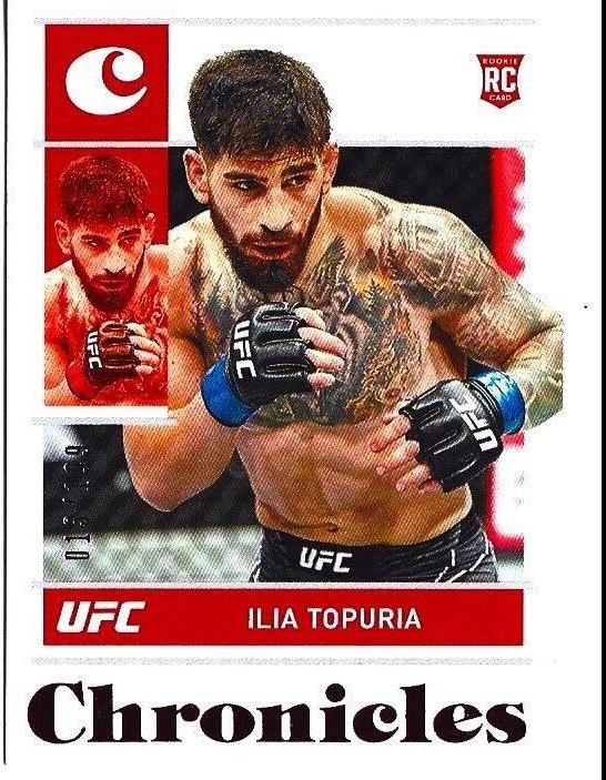 Ilia Topuria 2022 Panini Chronicles UFC Base Chronicles #82 Red