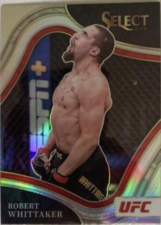Robert Whittaker 2022 Panini Select UFC Octagonside #241 Silver
