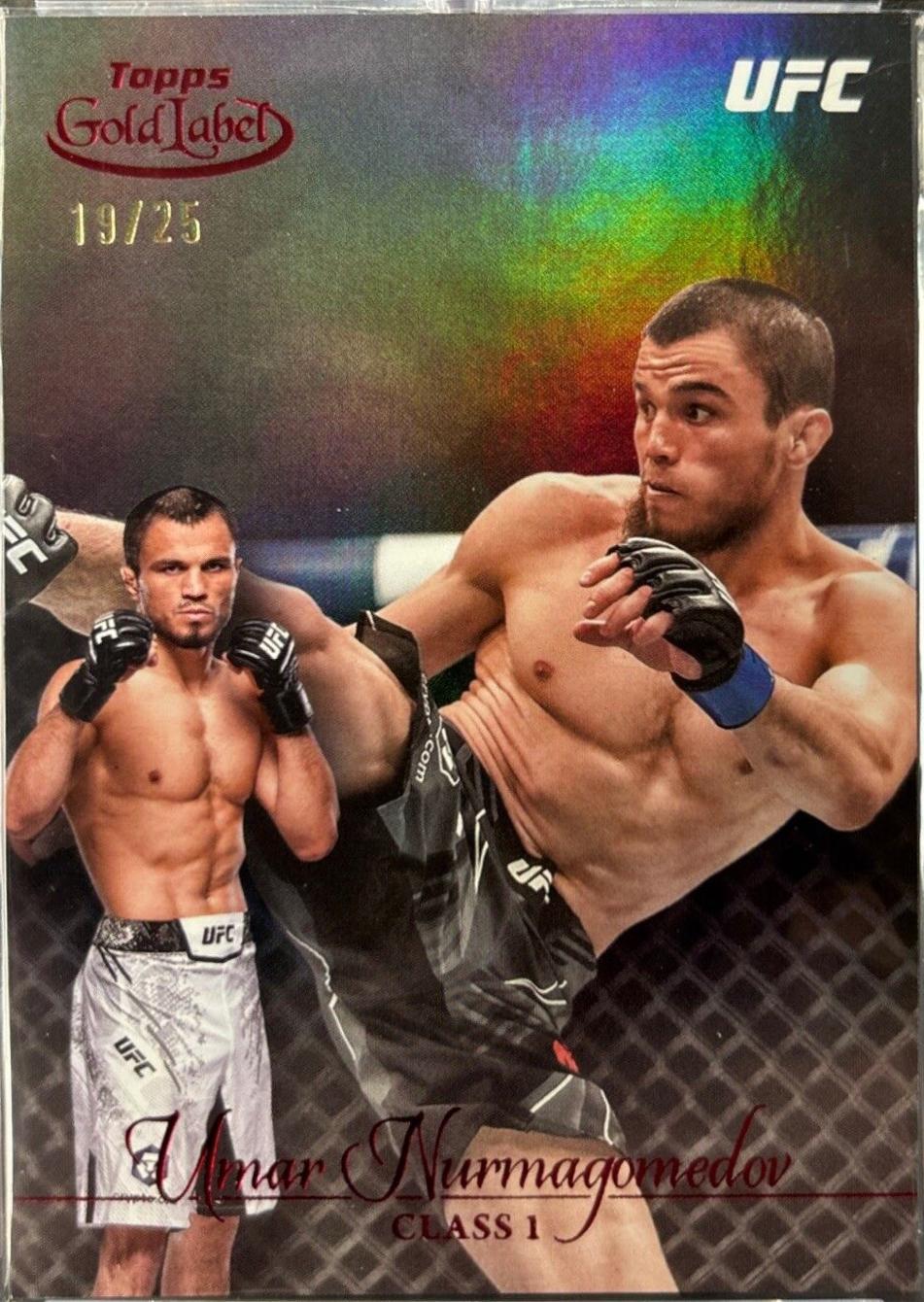 Umar Nurmagomedov 2024 Topps Gold Label UFC Base Class III #93 Red