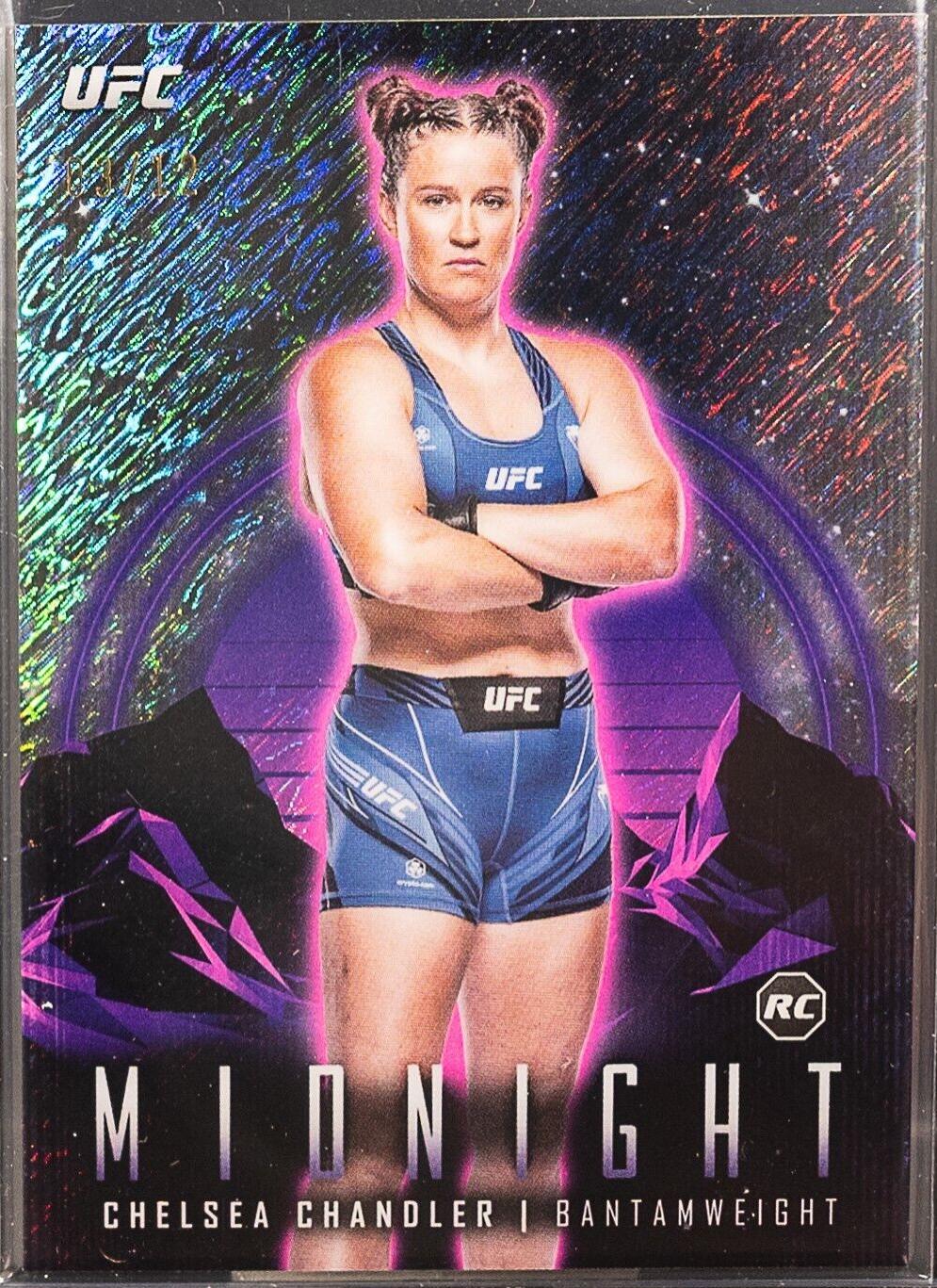 Chelsea Chandler 2024 Topps Midnight UFC Base #27 Midnight