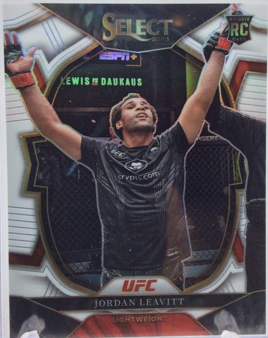 Jordan Leavitt 2023 Panini Select UFC Concourse #7 White