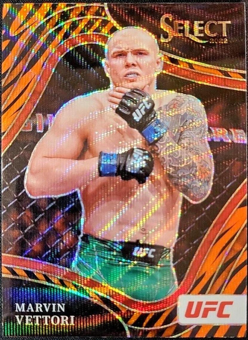 Marvin Vettori 2022 Panini Select UFC Octagonside #297 Tiger