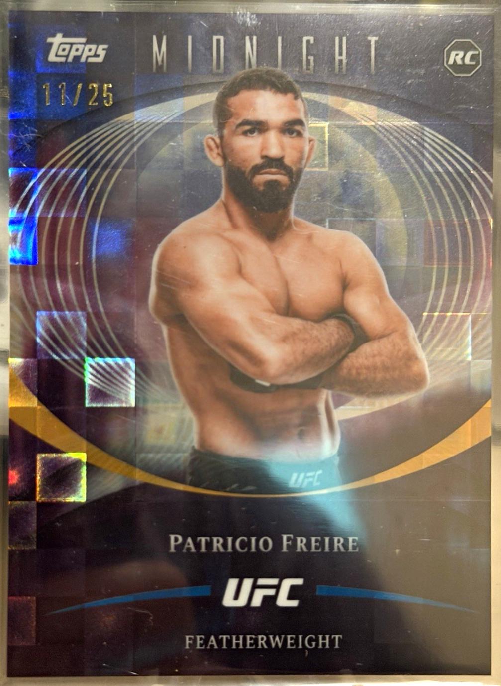 Patricio Freire 2026 Topps Midnight UFC Base #89 Moonrise
