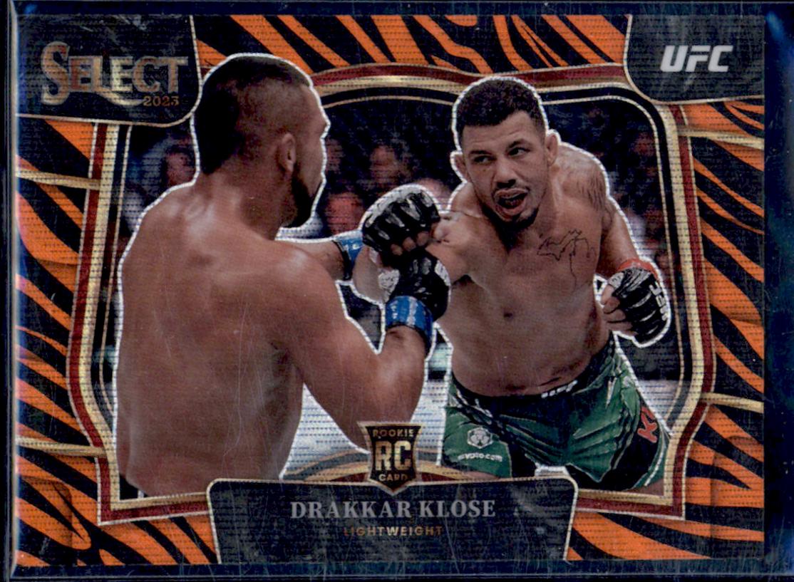 Drakkar Klose 2023 Panini Select UFC Octagonside #238 Tiger