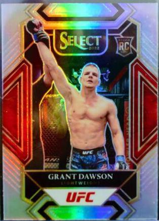 Grant Dawson 2022 Panini Select UFC Mezzanine #318 Silver