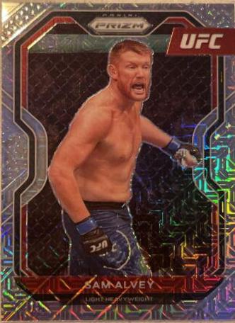 Sam Alvey 2021 Panini Prizm UFC Base #51 Mojo