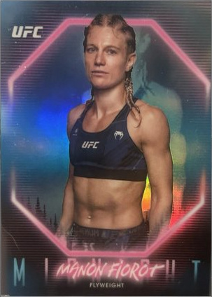 Manon Fiorot 2025 Topps Midnight UFC Base #81 Zodiac