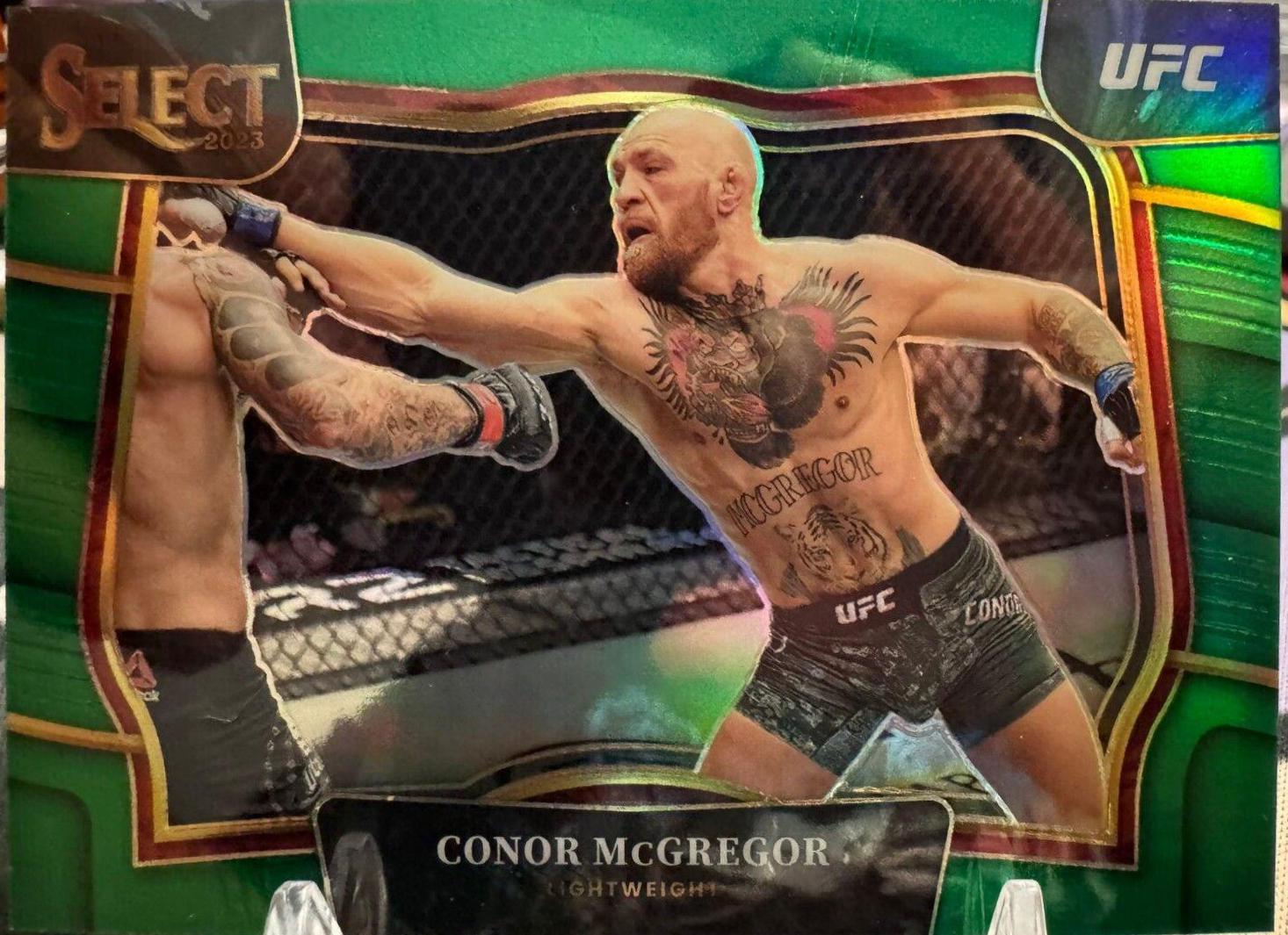 Conor McGregor 2023 Panini Select UFC Mezzanine #311 Green