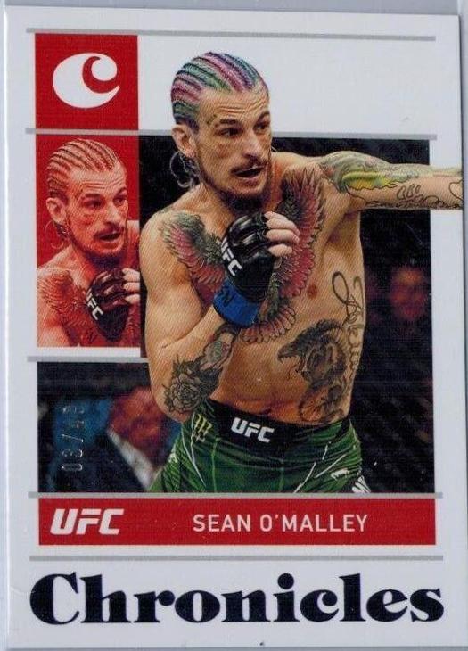 Sean O'Malley 2022 Panini Chronicles UFC Base Chronicles #70 Purple
