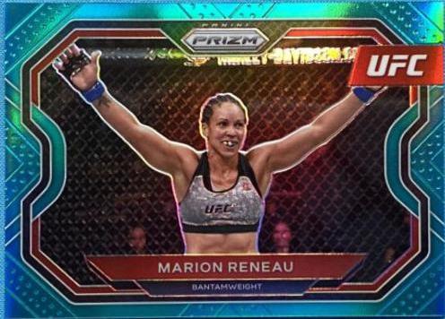 Marion Reneau 2021 Panini Prizm UFC Base #133 Teal