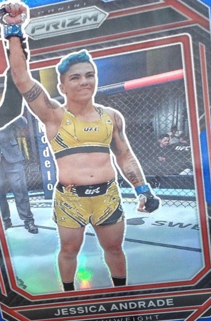 Jessica Andrade 2023 Panini Prizm UFC Base #149 Blue