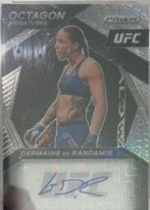 Germaine de Randamie 2021 Panini Prizm UFC Octagon Signatures #18 Mojo