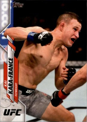 Kai Kara-France 2020 Topps UFC Base #45 Red