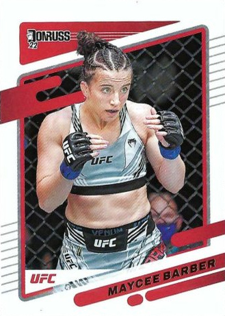 Maycee Barber 2022 Panini Donruss UFC Base #133 Gold