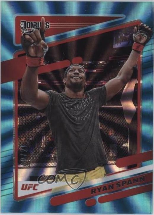Ryan Spann 2022 Panini Donruss UFC Base #153 Teal
