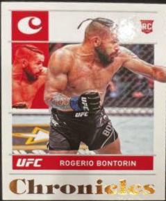 Rogerio Bontorin 2022 Panini Chronicles UFC Base Chronicles #95 Bronze